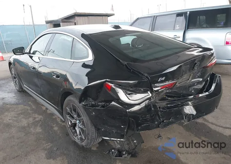 2024 BMW I4 Gran Coupe Edrive35 from USA, damaged, VIN WBY43AW00RFT00751